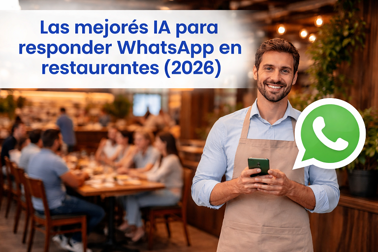 Las mejores IA para responder WhatsApp en restaurantes (2026)
